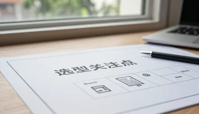 产品选型中的关注点及常见问题处理指南